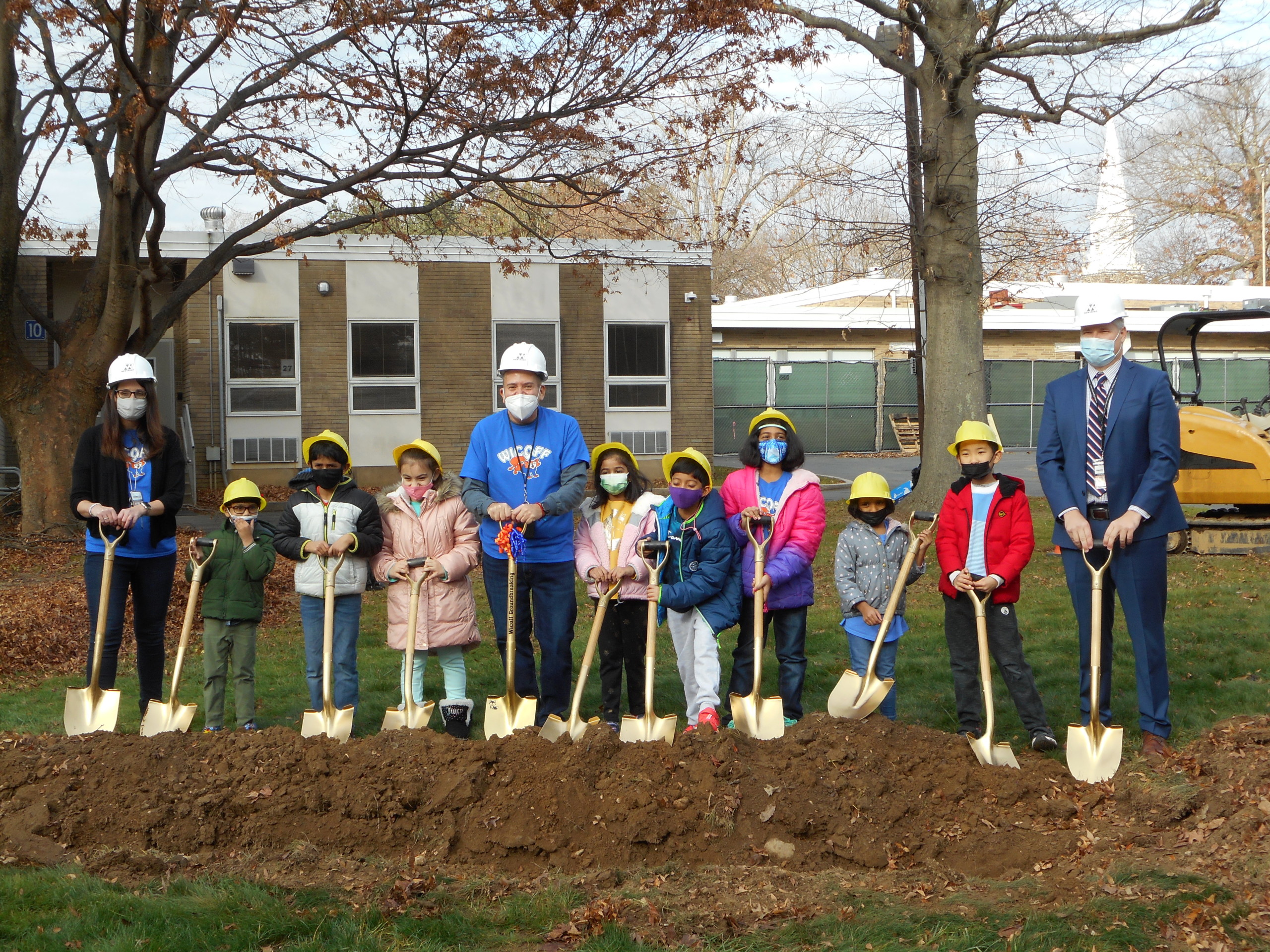 Ground-breaking event at Wicoff Elementary School | NEW ROAD Construction